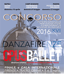 16a edizione del Concorso Internazionale ''danzAfirenze''