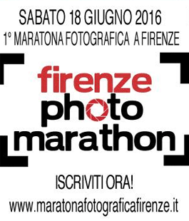 Sfida a colpi di clic: prima maratona fotografica ''Città di Firenze'' 2016