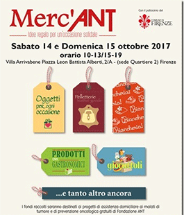 Edizione straordinaria del  Merc'ANT in Villa Arrivabene a Firenze