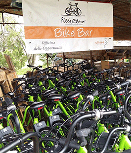 La Cooperativa sociale Ulisse recupera in città 41 biciclette di Gobee.bike