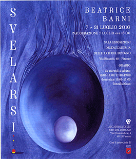 ''Svelarsi'' di Beatrice Barni in mostra all'Accademia delle Arti del Disegno