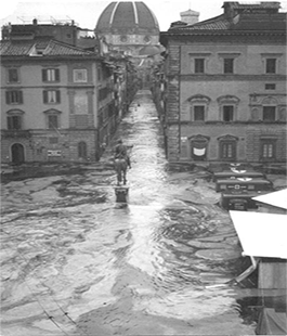 ''L'alluvione di Firenze del 1966'', mostra fotografica alla Biblioteca Pietro Thouar