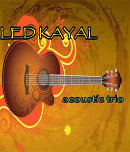 Led Kayal - Acoustic Trio in concerto al Caffè Letterario Le Murate di Firenze