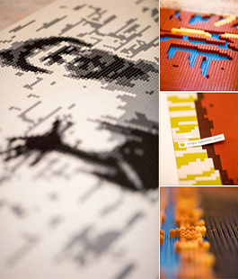 ''Ai Weiwei. Libero'': ritratti in mattoncini Lego degli studenti dell'Accademia