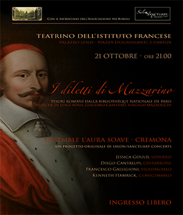 ''I Diletti di Mazzarino'': concerto all'Istituto Francese di Firenze