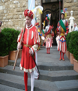 Cerimonia del ''Cambio della Guardia'' all'Arengario di Palazzo Vecchio