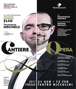 ''Cantiere Opera'', lo spettacolo di Elio e Francesco Micheli al Teatro Niccolini