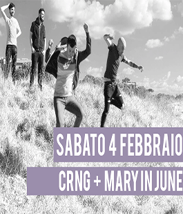 CRNG & ''Mary in June'' in concerto al Glue Firenze