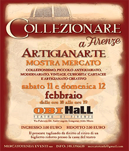 ArtigianArte: collezionismo, antiquariato e vintage all'ObiHall di Firenze