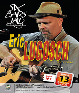 Eric Lugosch, virtuoso della chitarra acustica fingerstyle in concerto al Six Bars Jail