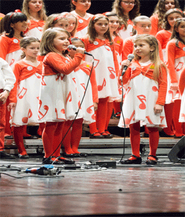 Il Piccolo Coro Melograno protagonista del concerto di Natale di Villa Strozzi