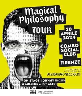 Magical Philosophy Tour: concerto in ricordo di Alessandro Becciolini al Combo Social Club
