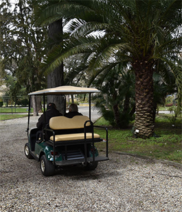Università di Firenze, all'Orto Botanico la primavera è accessibile a tutti grazie ad una golf car