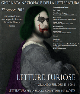 Letture Furiose: l'omaggio a Ludovico Ariosto dell'Università di Firenze