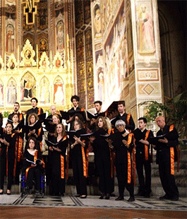 Concerto natalizio del Coro Universitario di Firenze nella Basilica di Santa Croce