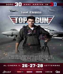 30 anni di ''Top Gun'': il film in versione 3D nelle sale di Firenze
