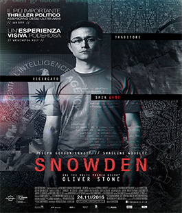 ''Snowden'', il nuovo film di Oliver Stone al Cinema Spazio Uno di Firenze