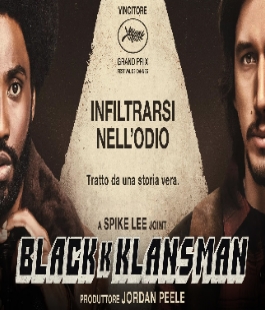 "Blackkklansman" & "Vice - L'uomo nell'ombra" in proiezione al Cinema San Quirico 